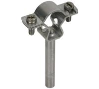 Support de conducteur en acier inoxydable D 20-23mm avec barre D 10mm - 253289