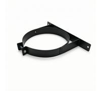 Support de Conduit de Fumée Bracket Murale Collier de Serrage Fixation Métal Support de Tuyau Robustesse Antivibration Matériau Métal Adapté aux Maisons Ateliers Techniques , Diamètre 160