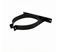 Support de Conduit de Fumée Bracket Murale Collier de Serrage Fixation Métal Support de Tuyau Robustesse Antivibration Matériau Métal Adapté aux Maisons Ateliers Techniques , Diamètre 200