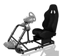 Support de conduite professionnel pour une expérience de course améliorée - Compatible avec les principaux volants, design robuste en tube de 50 mm pour une stabilité ultime