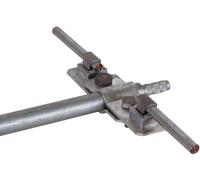 Support de connexion double face pour tiges de terre de 20 mm - 620012