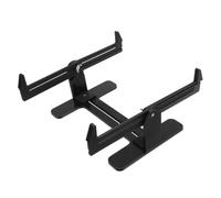 Support de Coque de Maquette de Bateau Noir, Stable | Plastique, Base Antidérapante, Montage Facile, pour Expositions Intérieures et Atelier de Construction