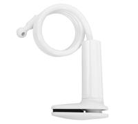 Support de Cordon de Repassage Réglable, Pince Plastique Blanc | Anti-nœuds, Installation par Clip, Câbles Bien Droits Pendant le Repassage, Usage Domestique