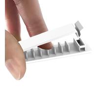 Support de cordon métallique | Porte-câbles Clips de câbles | Clips de gestion des câbles pour le bureau à domicile sous le bureau, clips d'organisateur de cordon pour câble de charge USB