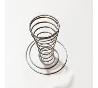 Support de cornet de crème glacée en acier inoxydable, support de présentation de cône de gaufre à trou unique, support de décoration de table pour fête de magasin