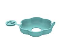 Support de cornet de crème glacée en silicone sans danger pour le congélateur avec paille, réutilisable pour les journées chaudes d'été, les voyages, les desserts, le yaourt fait maison, les enfants