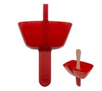 Support de cornet de crème glacée - Support de glace pour glace - Support de glace sans goutte, sans goutte avec paille, fournitures de piscine d'été portables