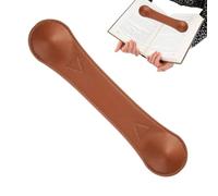 Support de côté pour livre - Porte-page magnétique pour lecture - Poids latéral - En cuir PU - Lavable - Portable - Pour livres de poche, livres de musique, livres de musique