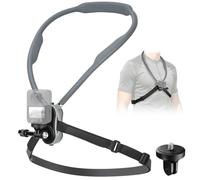 Support de Cou avec Sangle de Poitrine pour DJI Osmo Action GoPro Insta 360 | POV Support de cou magnétique pour Insta360 X5 X4 GoPro Hero 13 12 11 10 DJI Osmo Pocket 4/3, accessoires ActionKam