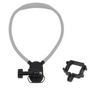 Support de Cou en Silicone pour DJI Osmo Pocket 4 Pro/4/3, Monture Thoracique Vue à la Première Personne, Accessoire Mains Libres Vlogging，Kit de Fixation pour Courroie de Cou