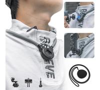 Support de cou magnétique pour GoPro,support de collier POV à dégagement rapide,accessoires de montage mains libres compatible avec GoPro Hero 13/12/11/10/9/8,DJI Action 5 Pro/4/3,Insta 360