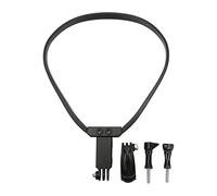 Support de Cou pour Appareil Photo, Support de Collier rétractable et réglable pour caméra d'action, téléphone Portable, Accessoires de Tournage vidéo, Support Mains Libres pour