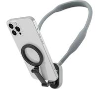 TELESIN Support cou smartphone MagSafe XL magnétique silicone maintien à dégagement rapide Gris