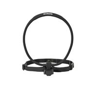 Support de Cou Réglable pour DJI Osmo Pocket 4/3 - Harnais de Poitrine POV Flexible avec Adaptateur à dégagement Rapide (Noir)