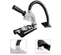 Support de coupe pour meuleuse d'angle, gabarit à onglet à 45 degrés pour support de meuleuse de 115 mm et 125 mm, station de scie de coupe en métal avec support en alliage d'aluminium et support de