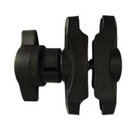 Support de couronne de direction pour moto, vélo - Support de montage - Support en alliage avec rotation à 360 ° - Pour ville, montagne, tout-terrain