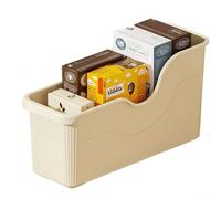 Support de couvercle de casserole coulissant avec roulettes, bac de rangement en plastique à roulettes, pour organisation d'armoires de cuisine, panier utilitaire polyvalent, pour couvercles de pots
