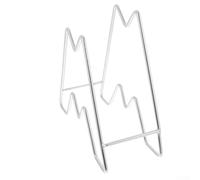 Support de couvercle de casserole, support de planche à découper en acier inoxydable, design de drainage ventilé pour armoire de cuisine, plan de travail, argent