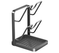 Support de couvercle de casserole vertical - Couvercle stable | Support de casseroles pour étagères d'armoire, organisateur de casseroles avec placement droit, support polyvalent pour couvercles et