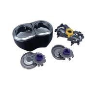Support De Couvercle De Tête De Rasoir, Accessoire Compatible Avec Philips HQ6070 HQ6071 HQ6073, Pièce De Support De Couvercle De Tête De Porte De Lames De Rasoir(Black complete set)