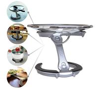 Support de couvercle et manique Trivae avec fonction unique de dessous de plat et de support g teaux - Accessoire de cuisine 4 en 1 pour les am