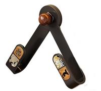 Support de couvercle rotatif à ventouse, support de rangement mural pliable pour cuisine, crochet mural réglable pour placer des casseroles, couvercles de casseroles, assiettes, plateaux de cuisson