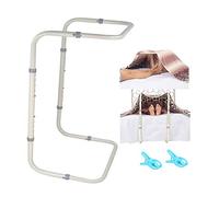 Support de couverture pliable pour lit à hauteur réglable pour protéger les vêtements de lit des jambes, des plaies de pression pendant le sommeil pour les personnes âgées, handicapés (nouveau modèle)