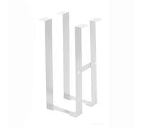 Support de CPU sous Le Bureau Tours de PC Robustes Cadre Suspendu sous Le châssis du Bureau Cadre de Fixation de Levage Support de Montage Mural réglable (Color : Bianco)