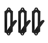 Support de Crâne,3 Outils de Suspension Muraux en Bois de Cerf avec Vis pour Suspendre des Crânes de Cerf,D'antilope,de Chèvre et D'ours