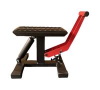 Support de cric de moto tout-terrain, élévateur de table hydraulique, construction en acier lourd, base portable pour moto, VTT, travail, entretien de magasin, garage, station de réparation, fer