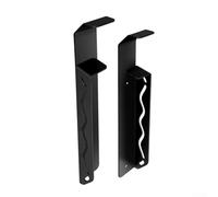 Support de cric mural pour rangement de garage, cadre de support de cric de type barre horizontale robuste pour remorque de course fermée, outil de rangement noir