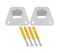 Support de crochet en fer conçu pour le montage de hotte, supportant les hottes de petite et moyenne portée avec un accent sur l'économie d'espace et la stabilité (1 paire)