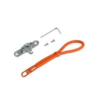 Support De Crochet en Métal for Télécommande, Support De Boucle, Dragonne en Silicone, Compatible avec Le Drone DJI Mini 4 3 Pro for Émetteur DJI RC/RC2(Orange)