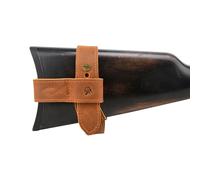 Support de Crosse en Cuir avec Harnais et Fixation sans perçage (Marron)