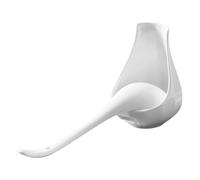 Support de cuillère - 9,5 x 12,5 cm - Organiseur vertical en céramique - Solution de rangement verticale - Porte-spatules pour maison, hôtel, comptoir, buffet, hotpot et restaurant