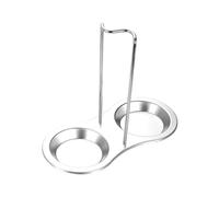 Support de cuillère à soupe en acier inoxydable - Repose-cuillère - Support tendance pour ustensiles de cuisine - Support pour louche - Accessoires de cuisine pour banquets