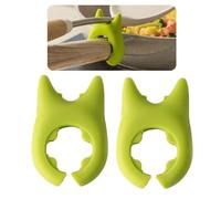 Support de cuillère pour casserole, poêle, spatule, support de cuillère en silicone anti-brûlure, support de spatule pour cuisinière, résistant à la chaleur, pince antidérapante pour libérateur de
