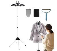 Support De Cuiseur Vapeur Pour Vêtements, 4PCS Cintre Pour Cuiseur Vapeur Support De Cuiseur Vapeur Réglable Avec Gant De Repassage Support De Séchage Pliable Pour Accessoires De Cuiseur Vapeur