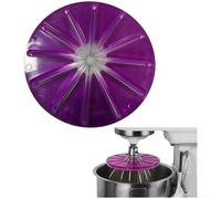 Support de cuisine en silicone avec grattoir flexible compatible avec les mélangeurs de 6 litres pour réduire le désordre et une cuisson efficace (E)