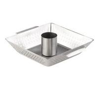 Rosenstein & Söhne Support de cuisson pour poulet entier pour four & barbecue
