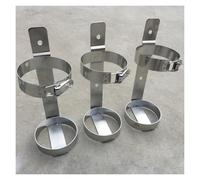 Support de cylindre d'oxygène, support de rangement robuste au sol pour porte-réservoir sécurisé dans les usines et les garages