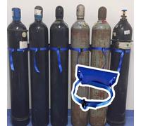 Support de Cylindre Gaz Support Mural Pour Bouteille D'oxygène, Organiseur Robuste Pour Bouteilles De Gaz Oxygène/propane/CO2/azote, Support Vertical Pour Bouteille D'azote.(Blue,20 pack)