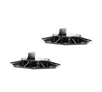 Support de dalles - Lot de 2 patins de terrasse pour charges | plaques en bois pour abri de jardin, sous-structure, pavés, pro