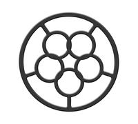 Support De De Poêle, Anneau De En Fonte - Anneau De Brûleur De Poêle Et Réducteur D'anneau D'air, Support De Portable Pour Électrique, À Gaz, À Induction,