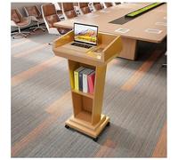 Support de débat portable en bois pour maison, restaurant, église, bureau, salle de classe, 33 x 53 cm, pupitre réglable, couleur ium, idéal pour les présentations et les événements