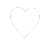 Support de décoration - Rayher - Coeur en fil de fer - 35 cm - Personnalisable - Mixte