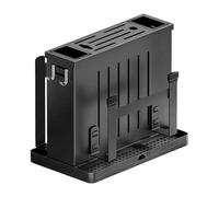 Support de découpe sans perçage, support d'ustensiles de cuisine de cuisine, organisateur de pelle avec matériau robuste, support de rangement avec installation facile, équipement culinaire, support