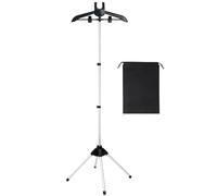 Support de défroisseur à vapeur pliable et réglable pour vêtements avec sac de rangement, support fer à vapeur peu encombrant pour la maison, l'hôtel, les magasins vêtements, uniquement