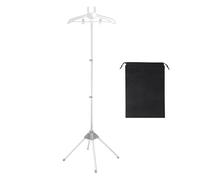 Support de défroisseur vapeur de voyage avec rotation à 360° - Cintre léger for les chambres d'étudiants, les hôtels(Gray)