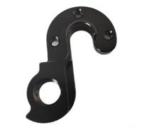 Support de dérailleur arrière pour vélo de route n° 18 avec vis, construction en alliage d'aluminium CNC pour une protection fiable du cadre et un changement de vitesse fluide